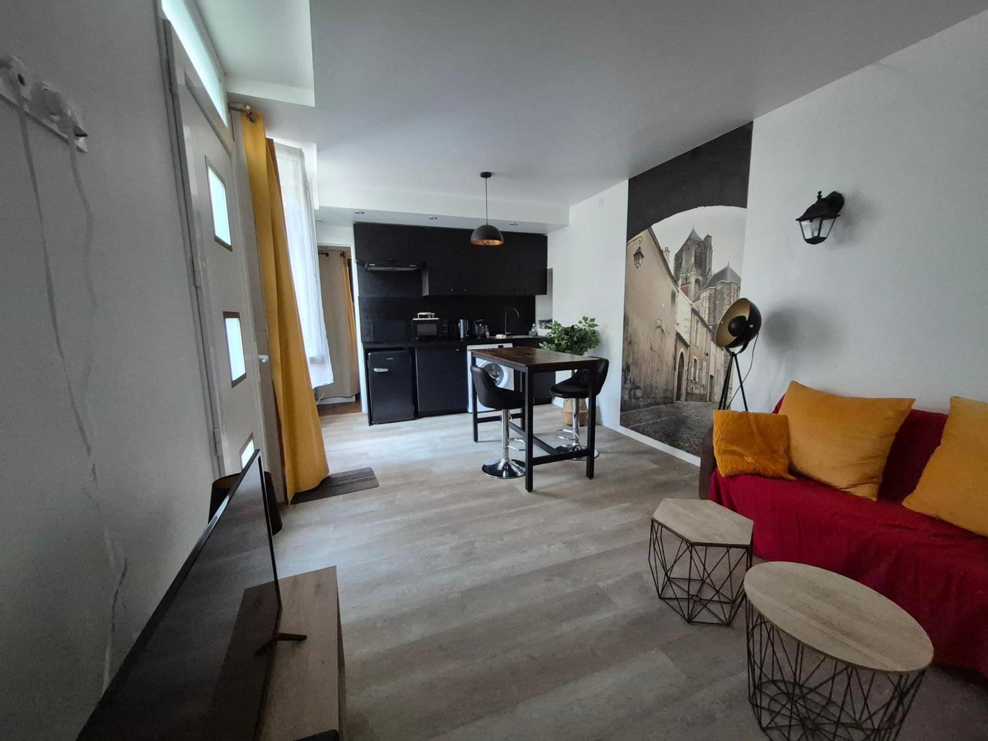 Les Volets Bleus - Refaits à neuf, deux appartements et un studio, Jardin Bourges Exterior foto